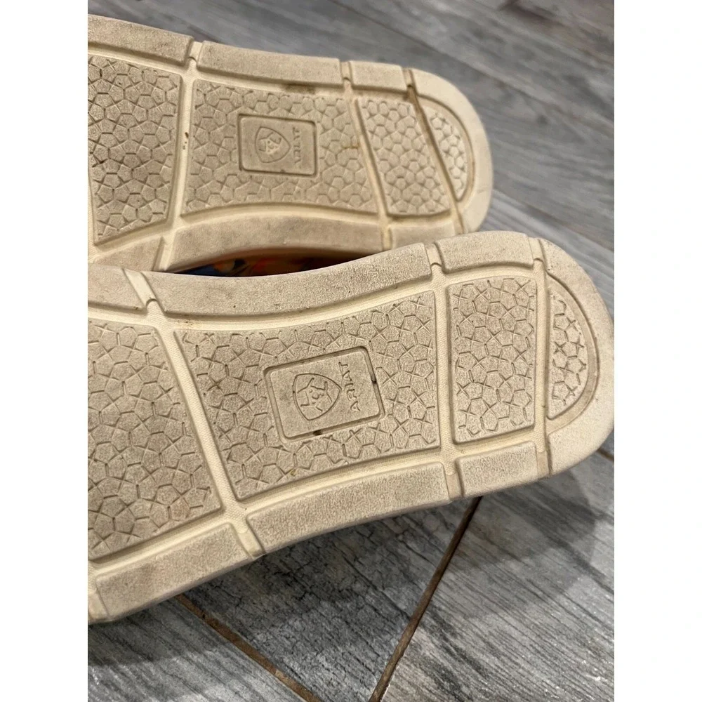 Ariat Cruiser Shoes Mens 7.5 Sneaker Tropical Floral Canvas‎ Slip On 10035814